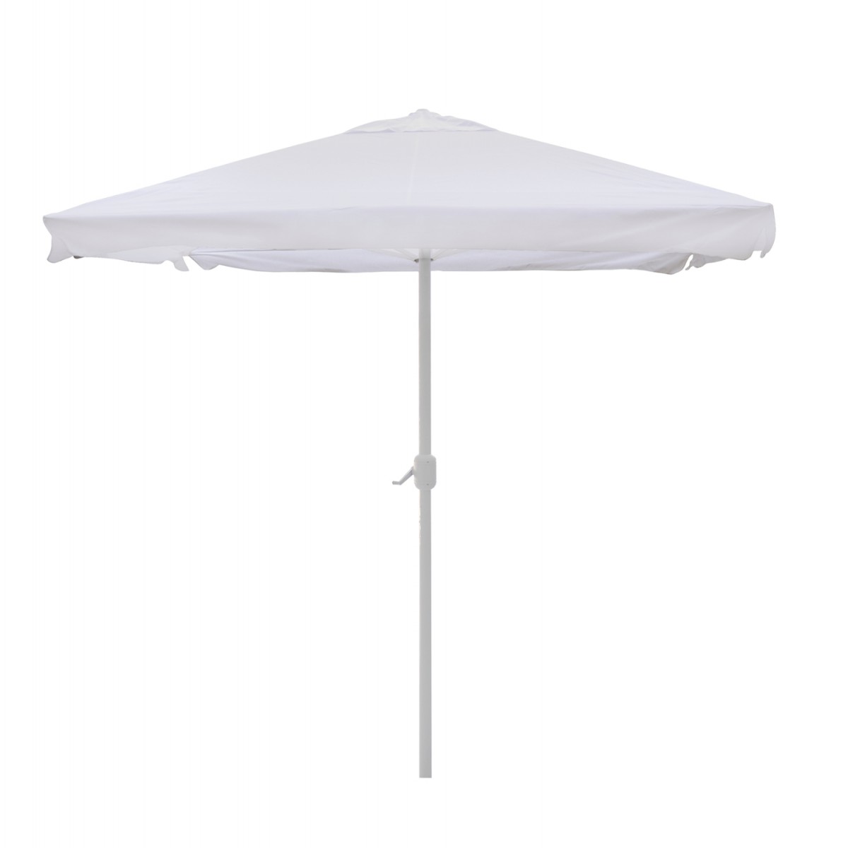 ΟΜΠΡΕΛΑ 3x3x2,65 μ. RAMSEY ΤΕΤΡΑΓΩΝΗ ΑΛΟΥΜΙΝΙΟΥ ΕΚΡΟΥ ΜΕ ΜΑΝΙΒΕΛΑ HM6004