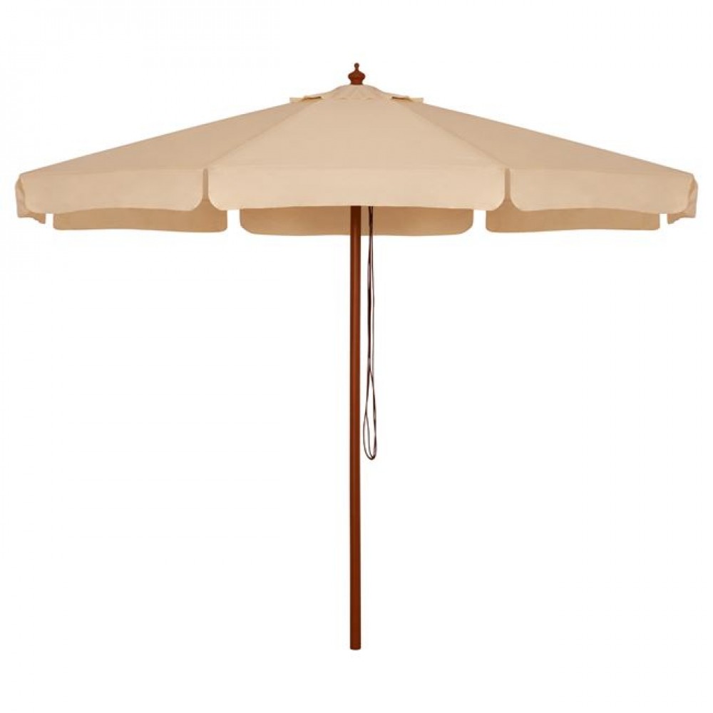 ΟΜΠΡΕΛΑ ΕΠΑΓΓΕΛΜΑΤΙΚΗ WALLER Φ3,00X2,30Y ΜΕ ΞΥΛΙΝΟ ΣΚΕΛΕΤΟ HM6020 ΜΠΕΖ