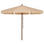 ΟΜΠΡΕΛΑ ΕΠΑΓΓΕΛΜΑΤΙΚΗ WALLER Φ3,00X2,30Y ΜΕ ΞΥΛΙΝΟ ΣΚΕΛΕΤΟ HM6020 ΜΠΕΖ