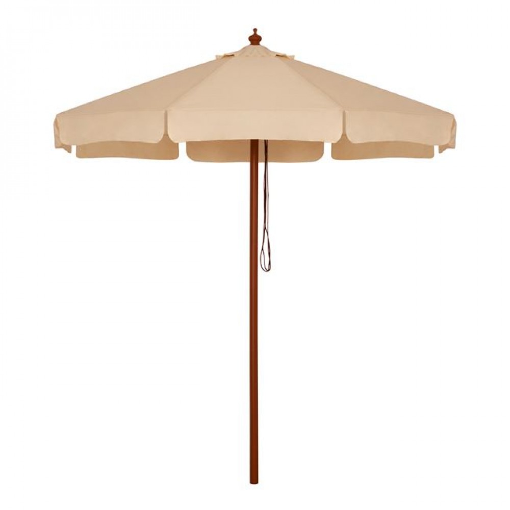 ΟΜΠΡΕΛΑ ΕΠΑΓΓΕΛΜΑΤΙΚΗ WALLER Φ2.30X2,50Y ΜΕ ΞΥΛΙΝΟ ΣΚΕΛΕΤΟ HM6021 ΜΠΕΖ