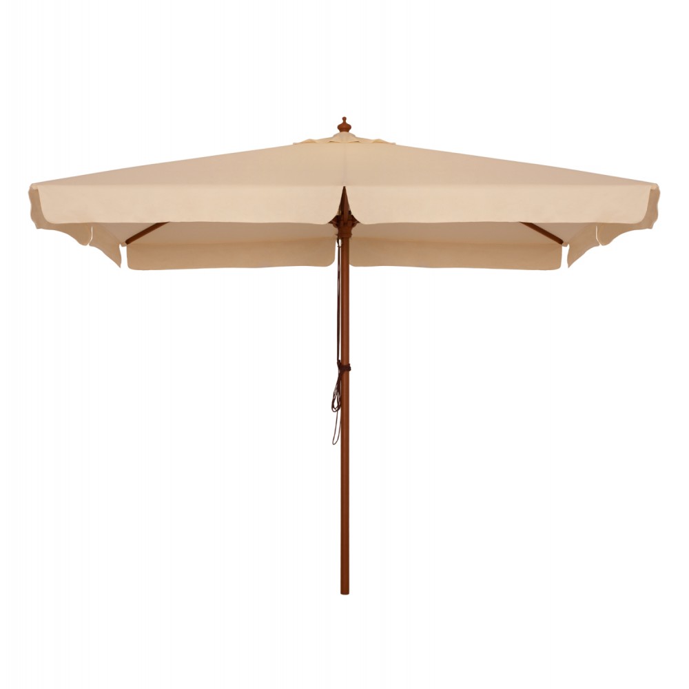 ΟΜΠΡΕΛΑ ΕΠΑΓΓΕΛΜΑΤΙΚΗ WALLER 3,00X3,00X2,50Y ΜΕ ΞΥΛΙΝΟ ΣΚΕΛΕΤΟ HM6022 ΜΠΕΖ