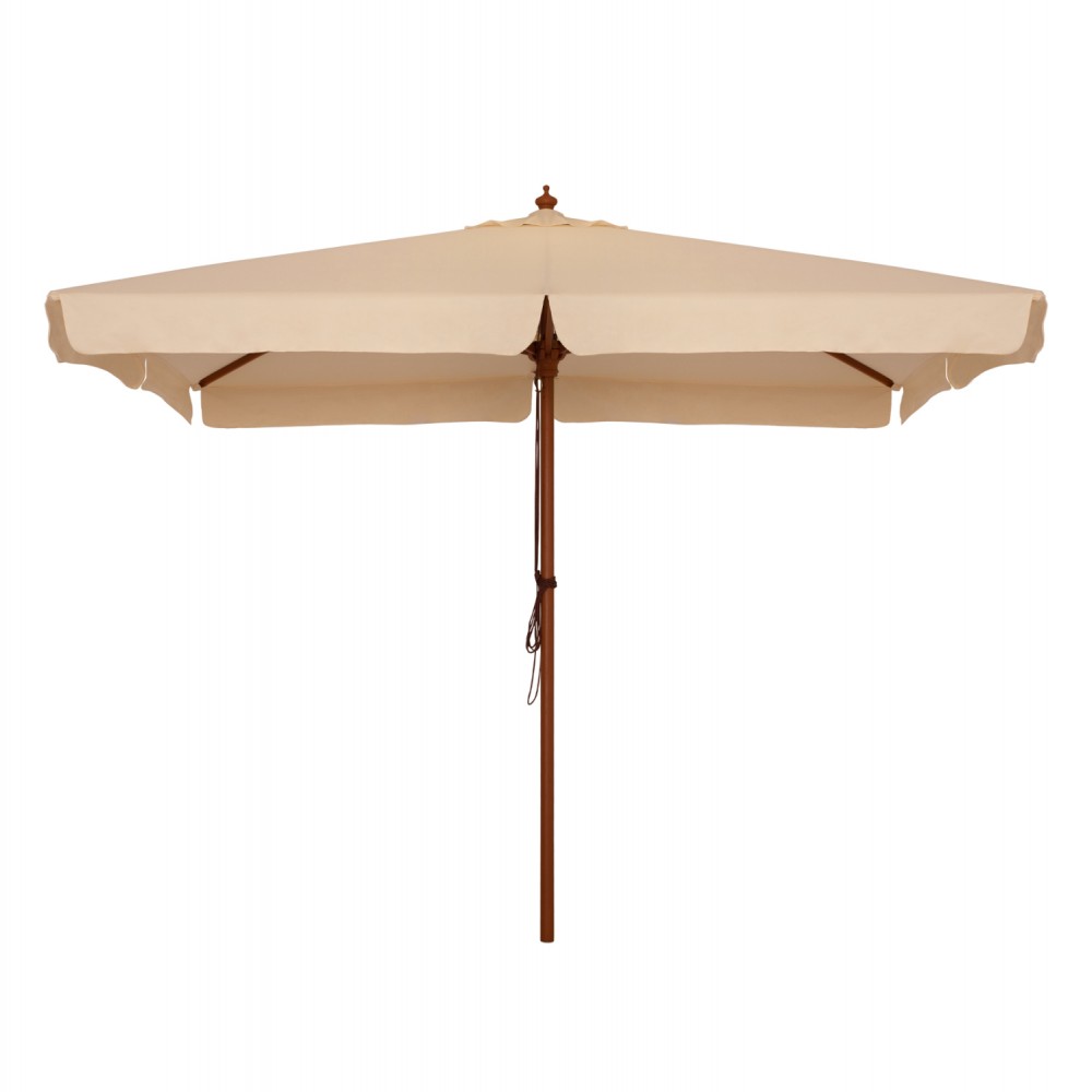 ΟΜΠΡΕΛΑ ΕΠΑΓΓΕΛΜΑΤΙΚΗ WALLER 3,00X3,00X2,50Y ΜΕ ΞΥΛΙΝΟ ΣΚΕΛΕΤΟ HM6022 ΜΠΕΖ