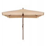 ΟΜΠΡΕΛΑ ΕΠΑΓΓΕΛΜΑΤΙΚΗ WALLER 3,00X3,00X2,50Y ΜΕ ΞΥΛΙΝΟ ΣΚΕΛΕΤΟ HM6022 ΜΠΕΖ