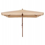 ΟΜΠΡΕΛΑ ΕΠΑΓΓΕΛΜΑΤΙΚΗ WALLER 4,00X4,00X3,00Y ΜΕ ΞΥΛΙΝΟ ΣΚΕΛΕΤΟ HM6023 ΜΠΕΖ