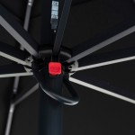 ΕΠΑΓΓΕΛΜΑΤΙΚΗ ΟΜΠΡΕΛΑ ALU ΤΗΛΕΣΚΟΠΙΚΗ HM6031.03 4x4x2,95-4Μ ΜΕ ΜΑΥΡΟ ΑΚΡΥΛΙΚΟ ΠΑΝΙ