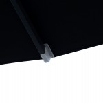 ΕΠΑΓΓΕΛΜΑΤΙΚΗ ΟΜΠΡΕΛΑ ALU ΤΗΛΕΣΚΟΠΙΚΗ HM6031.03 4x4x2,95-4Μ ΜΕ ΜΑΥΡΟ ΑΚΡΥΛΙΚΟ ΠΑΝΙ