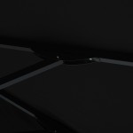 ΟΜΠΡΕΛΑ ΕΠΑΓΓΕΛΜΑΤΙΚΗ 3x3x2,83M ELEAZAR ΑΛΟΥΜΙΝΙΟΥ ΜΕ ΠΑΝΙ ΑΚΡΥΛΙΚΟ ΣΕ ΜΑΥΡΗ ΑΠΟΧΡΩΣΗ HM6026.03