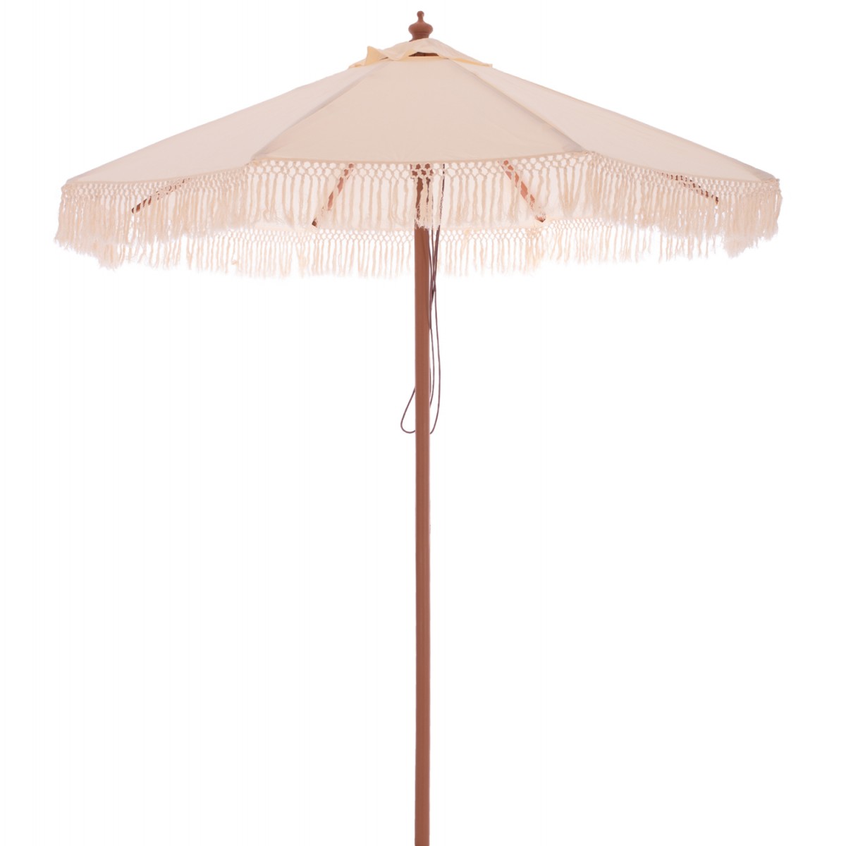 ΟΜΠΡΕΛΑ ΕΠΑΓΓΕΛΜΑΤΙΚΗ WAGNER ΜΑΚΡΑΜΕ ΚΡΟΣΙ ΜΠΕΖ ΜΕ ΞΥΛΙΝΟ ΣΚΕΛΕΤΟ Φ225X2.60Υm HM5777.01