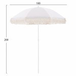 ΟΜΠΡΕΛΑ ΘΑΛΑΣΣΗΣ PACIFICA ΜΕ ΚΡΟΣΙΑ ΜΑΚΡΑΜΕ ΜΠΕΖ ΗΜ5775.01 8 ΑΚΤΙΝΕΣ Φ180Χ200μ.