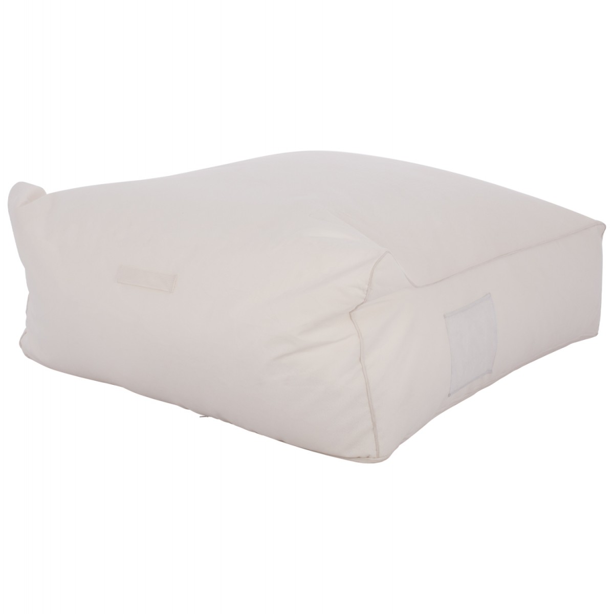 ΠΟΥΦ YAMIN 2ΑΤΟΜΩΝ ΜΕ TEXTILENE 600gr/m2 2X1 ΛΕΥΚΟ HM5773.11 140x140x40-60Υεκ.