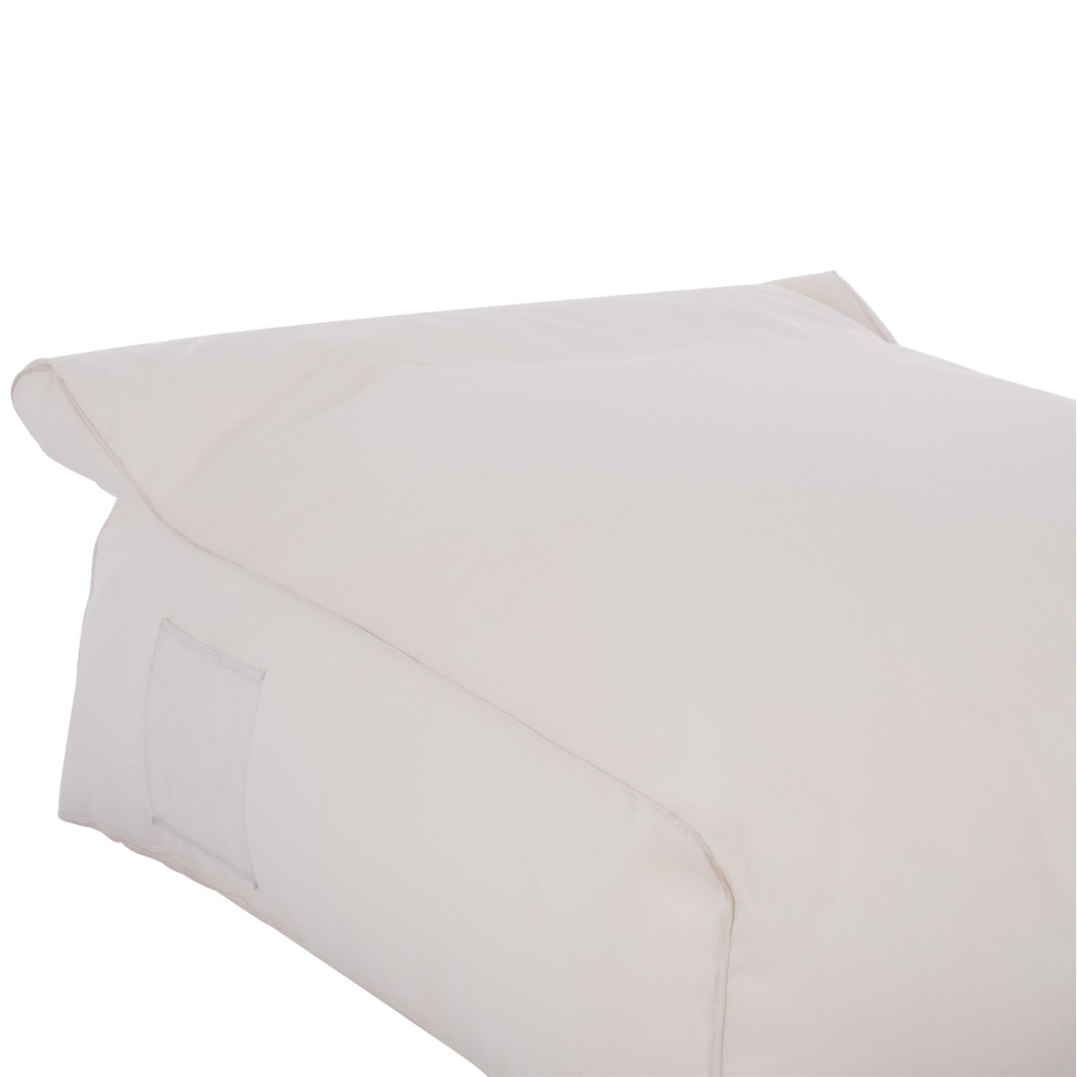 ΠΟΥΦ YAMIN 2ΑΤΟΜΩΝ ΜΕ TEXTILENE 600gr/m2 2X1 ΛΕΥΚΟ HM5773.11 140x140x40-60Υεκ.