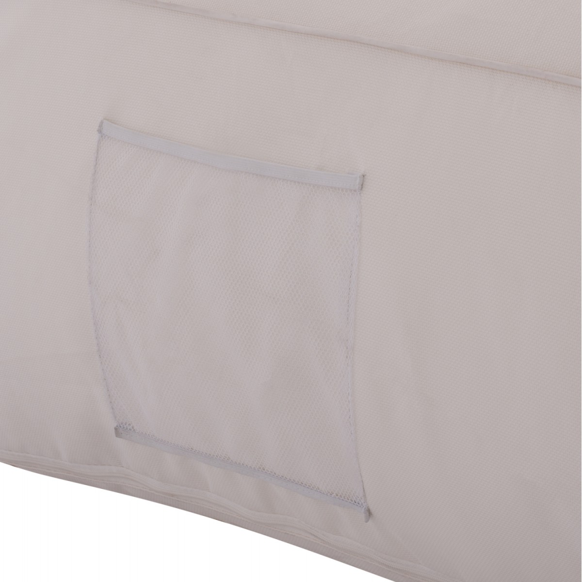 ΠΟΥΦ YAMIN 2ΑΤΟΜΩΝ ΜΕ TEXTILENE 600gr/m2 2X1 ΛΕΥΚΟ HM5773.11 140x140x40-60Υεκ.