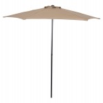 ΟΜΠΡΕΛΑ ΑΛΟΥΜΙΝΙΟΥ Φ250x236Y εκ.ΜΕ 6 ΑΚΤΙΝΕΣ KACEN HM6030.04 ΜΟΚΑ-ΑΝΘΡΑΚΙ