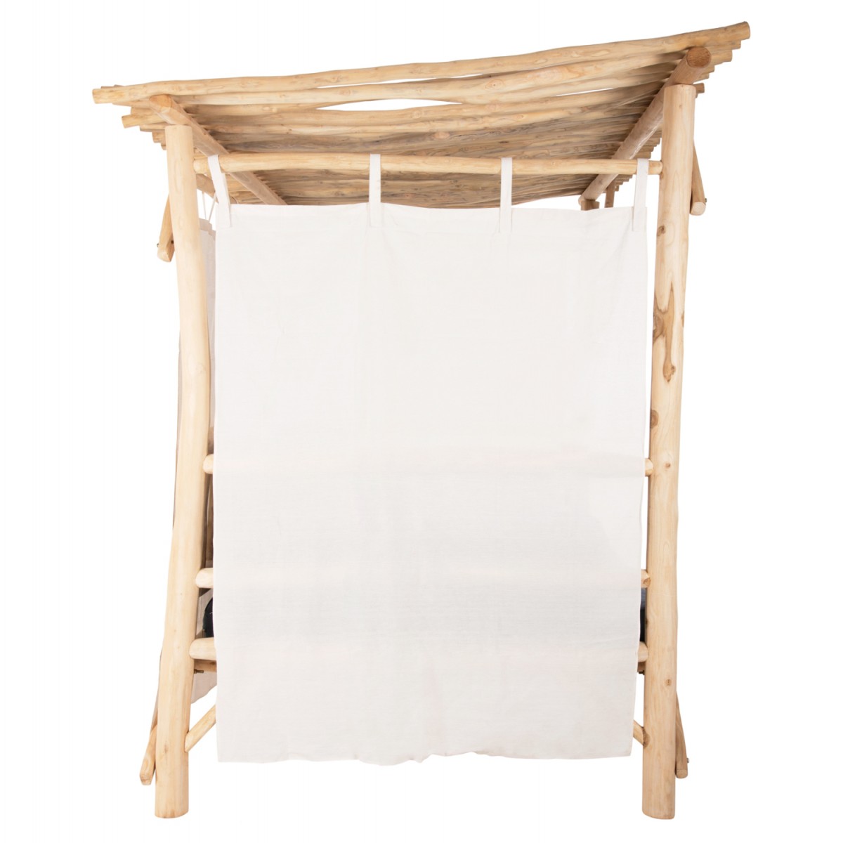 ΚΑΝΑΠΕΣ ΕΞΩΤ. ΧΩΡΟΥ ΜΕ ΣΚΙΑΣΤΡΟ & ΚΟΥΡΤΙΝΕΣ ALKIOR HM6110 ΚΛΑΔΙΑ TEAK-ΜΠΛΕ ΜΑΞΙΛΑΡΙΑ