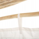 ΚΑΝΑΠΕΣ ΕΞΩΤ. ΧΩΡΟΥ ΜΕ ΣΚΙΑΣΤΡΟ & ΚΟΥΡΤΙΝΕΣ ALKIOR HM6110 ΚΛΑΔΙΑ TEAK-ΜΠΛΕ ΜΑΞΙΛΑΡΙΑ