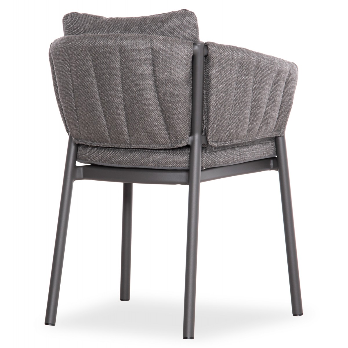 ΠΟΛΥΘΡΟΝΑ ΤΡΑΠΕΖΑΡΙΑΣ SHANKS HM6207.01 ΣΚΟΥΡΟ ΓΚΡΙ ΑΛΟΥΜ. & OLEFIN ΥΦΑΣΜΑ 62x60x75-80Υεκ