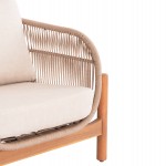 ΣΕΤ ΣΑΛΟΝΙ ΕΞ.ΧΩΡΟΥ 4ΤΜΧ SANJI HM6219 ΞΥΛΟ ΑΚΑΚΙΑΣ-ΑΛΟΥΜΙΝΙΟ-ΣΧΟΙΝΙ