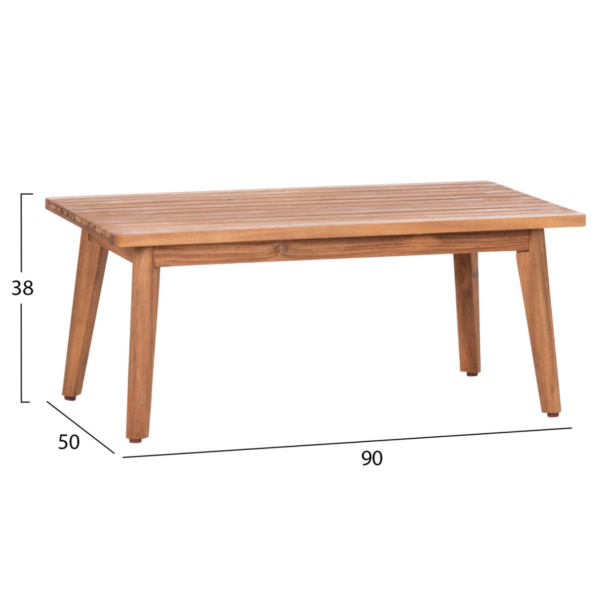 ΣΕΤ ΣΑΛΟΝΙ ΕΞ.ΧΩΡΟΥ 4ΤΜΧ FRANKY HM6231 ΞΥΛΟ ΑΚΑΚΙΑΣ-ΜΕΤΑΛΛΟ-ΣΧΟΙΝΙ