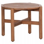 ΤΡΑΠΕΖΙ ΧΑΜΗΛΟ ΕΞ.ΧΩΡΟΥ ΣΤΡΟΓΓΥΛΟ SANJI HM6222 ΞΥΛΟ ΑΚΑΚΙΑΣ ΣΕ ΦΥΣΙΚΟ Φ66x48.5Υεκ.