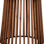 ΤΡΑΠΕΖΙ ΣΤΡΟΓΓΥΛΟ ΕΞ.ΧΩΡΟΥ CRISTOBAL HM6235 ΞΥΛΟ ΑΚΑΚΙΑΣ-CEMENT TOP Φ120x77Υεκ