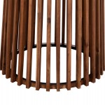 ΤΡΑΠΕΖΙ ΣΤΡΟΓΓΥΛΟ ΕΞ.ΧΩΡΟΥ CRISTOBAL HM6235 ΞΥΛΟ ΑΚΑΚΙΑΣ-CEMENT TOP Φ120x77Υεκ