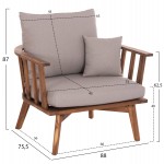 ΣΕΤ ΣΑΛΟΝΙ ΕΞΩΤ.ΧΩΡΟΥ 4TMX HARRA HM6236 ΞΥΛΟ ΑΚΑΚΙΑΣ ΦΥΣΙΚΟ--ΜΑΞΙΛΑΡΙΑ ΓΚΡΙ