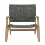 ΠΟΛΥΘΡΟΝΑ LOUNGE MONTER HM6241.02 ΞΥΛΟ ΑΚΑΚΙΑΣ ΦΥΣΙΚΟ-ΣΧΟΙΝΙ ΓΚΡΙ 63.5x60x69Υεκ