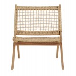 ΚΑΡΕΚΛΑ ΑΝΑΔΙΠΛΟΥΜΕΝΗ FERMO HM6243.01 ΞΥΛΟ ΑΚΑΚΙΑΣ ΦΥΣΙΚΟ-ΣΥΝΘ.WICKER 60x76x72Υεκ.