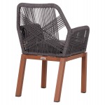 ΠΟΛΥΘΡΟΝΑ ΑΛΟΥΜΙΝΙΟΥ HOWARD HM5543.11 ΚΑΦΕ--ΣΧΟΙΝΙ & ΜΑΞΙΛΑΡΙ ΓΚΡΙ 57.5x62x84Υεκ