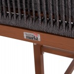 ΣΚΑΜΠΟ ΜΠΑΡ ΜΕΣ.ΥΨΟΥΣ HOWARD HM5791.22 ΚΑΦΕ ΑΛΟΥΜΙΝΙΟ--ΣΚΟΥΡΟ ΓΚΡΙ ΣΧΟΙΝΙ 47,5x55x94,5Υεκ