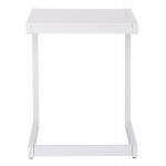 ΤΡΑΠΕΖΑΚΙ ΞΑΠΛΩΣΤΡΑΣ BELLING HM6274.01 ΑΛΟΥΜΙΝΙΟ ΣΕ ΛΕΥΚΟ 42x43x53Υεκ.