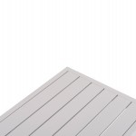 ΤΡΑΠΕΖΑΚΙ ΞΑΠΛΩΣΤΡΑΣ SENTRY HM6275.01 ΑΛΟΥΜΙΝΙΟ ΣΕ ΛΕΥΚΟ 87x43,5x45Υεκ.