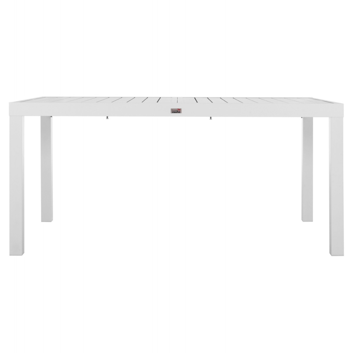 ΤΡΑΠΕΖΙ ΕΠΕΚΤΕΙΝΟΜΕΝΟ KRUM HM6277.01 ΑΛΟΥΜΙΝΙΟ ΛΕΥΚΟ 160-240x90x73Υεκ.