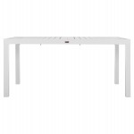 ΤΡΑΠΕΖΙ ΕΠΕΚΤΕΙΝΟΜΕΝΟ KRUM HM6277.01 ΑΛΟΥΜΙΝΙΟ ΛΕΥΚΟ 160-240x90x73Υεκ.