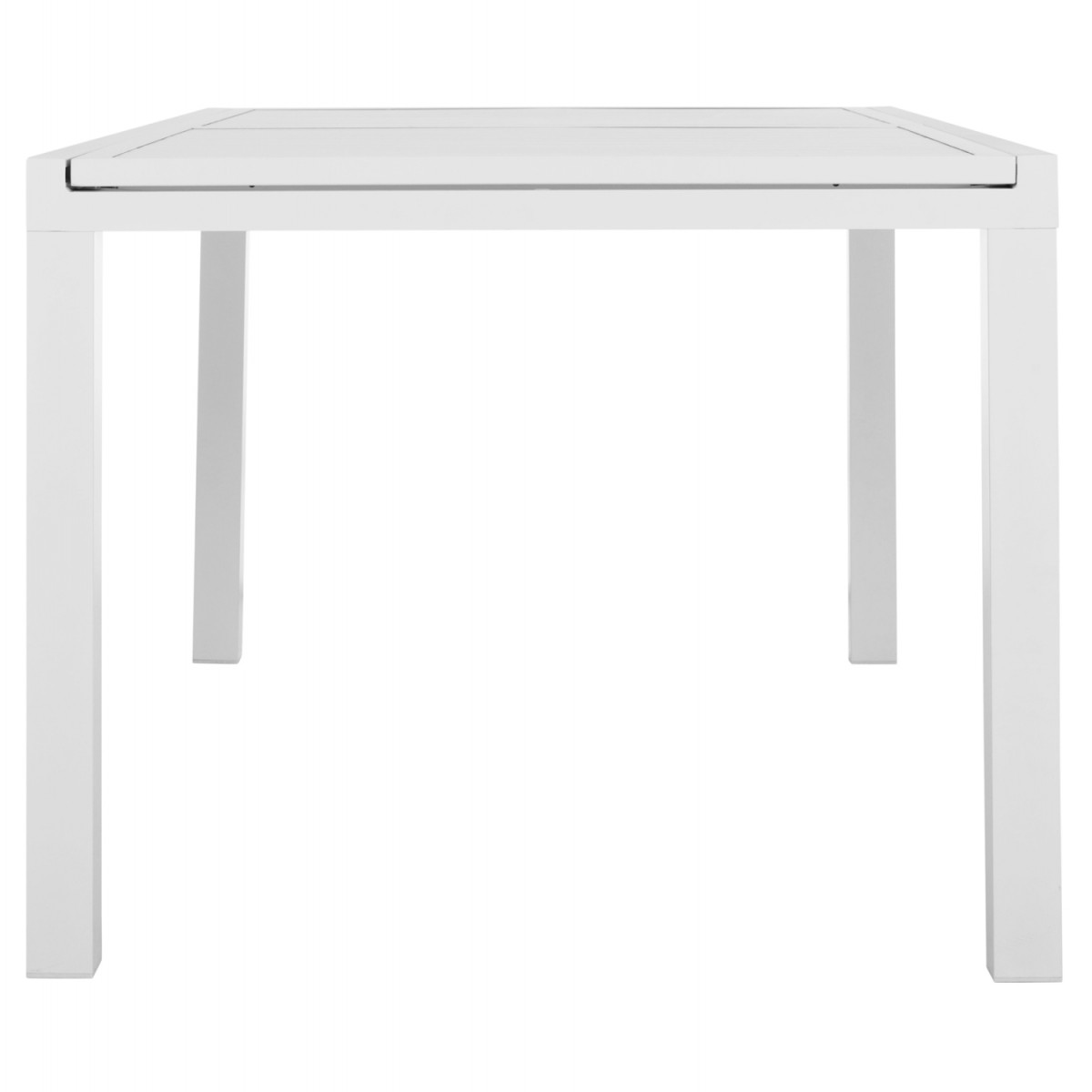 ΤΡΑΠΕΖΙ ΕΠΕΚΤΕΙΝΟΜΕΝΟ KRUM HM6277.01 ΑΛΟΥΜΙΝΙΟ ΛΕΥΚΟ 160-240x90x73Υεκ.