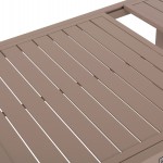 ΤΡΑΠΕΖΙ ΕΠΕΚΤΕΙΝΟΜΕΝΟ KRUM HM6277.04 ΑΛΟΥΜΙΝΙΟ ΚΑΠΟΥΤΣΙΝΟ 160-240x90x73Υεκ.