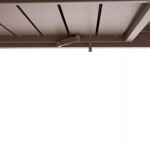 ΤΡΑΠΕΖΙ ΕΠΕΚΤΕΙΝΟΜΕΝΟ KRUM HM6277.04 ΑΛΟΥΜΙΝΙΟ ΚΑΠΟΥΤΣΙΝΟ 160-240x90x73Υεκ.