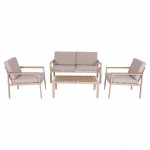 ΣΕΤ ΣΑΛΟΝΙ ΕΞ.ΧΩΡΟΥ 4ΤΜΧ SAFIN HM6278.04 ΑΛΟΥΜΙΝΙΟ ΚΑΠΟΥΤΣΙΝΟ--POLYWOOD--ΜΠΕΖ OLEFIN