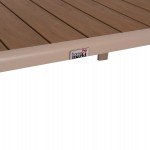 ΣΕΤ ΣΑΛΟΝΙ ΕΞ.ΧΩΡΟΥ 4ΤΜΧ SAFIN HM6278.04 ΑΛΟΥΜΙΝΙΟ ΚΑΠΟΥΤΣΙΝΟ--POLYWOOD--ΜΠΕΖ OLEFIN