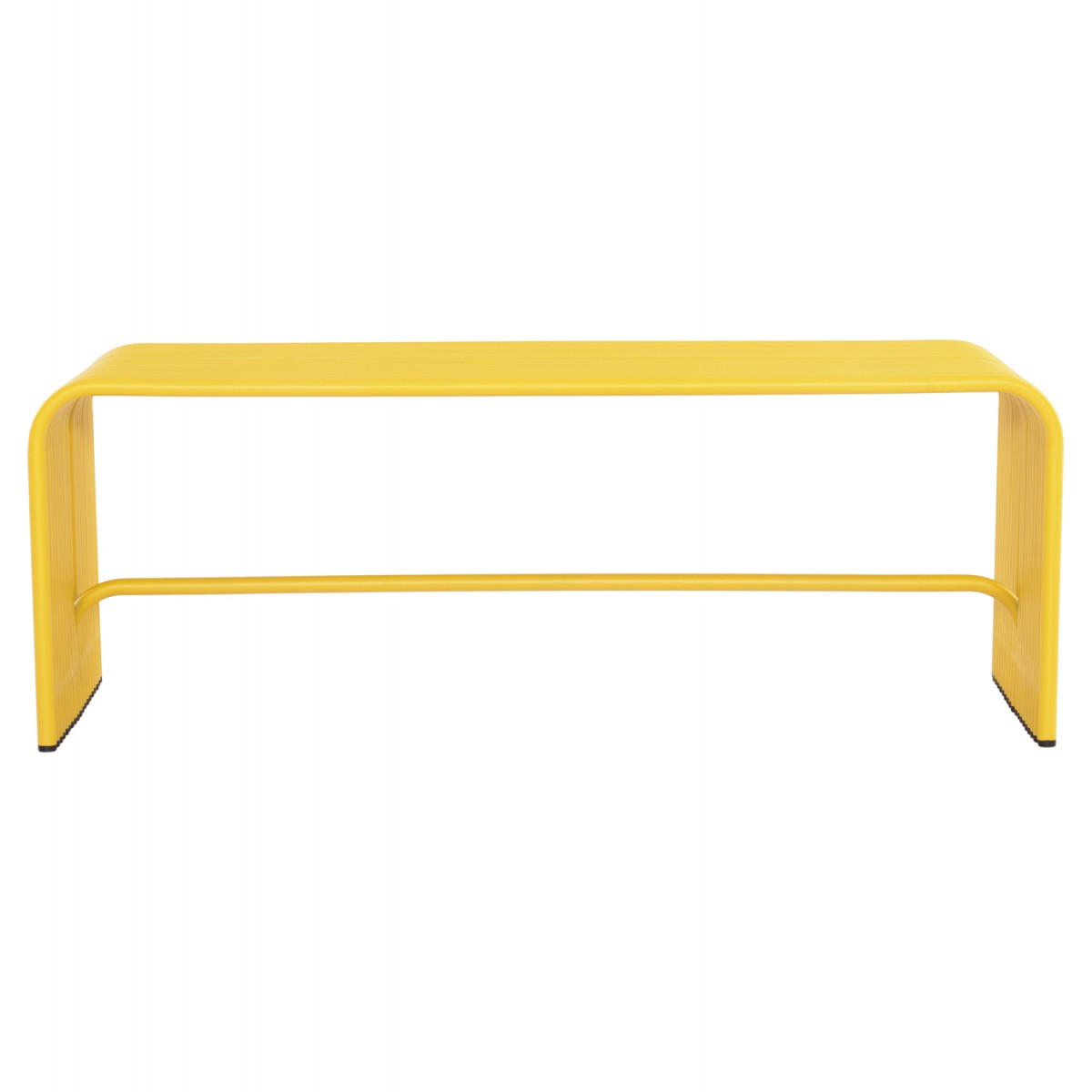 ΠΑΓΚΑΚΙ 2-ΘΕΣΙΟ ΣΕΙΡΑ INTREPID HM6327.06 ΑΛΟΥΜΙΝΙΟ ΣΕ ΚΙΤΡΙΝΟ ΧΡΩΜΑ 109,5x37,5x40,5Υεκ.