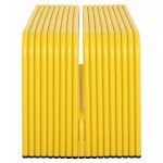 ΠΑΓΚΑΚΙ 2-ΘΕΣΙΟ ΣΕΙΡΑ INTREPID HM6327.06 ΑΛΟΥΜΙΝΙΟ ΣΕ ΚΙΤΡΙΝΟ ΧΡΩΜΑ 109,5x37,5x40,5Υεκ.