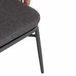 ΠΟΛΥΘΡΟΝΑ ΑΛΟΥΜΙΝΙΟΥ ORIN HM6265.01 ΣΚΟΥΡΟ ΓΚΡΙ- P.E.RATTAN ΣΕ ΦΥΣΙΚΟ 58x61x75Υεκ.