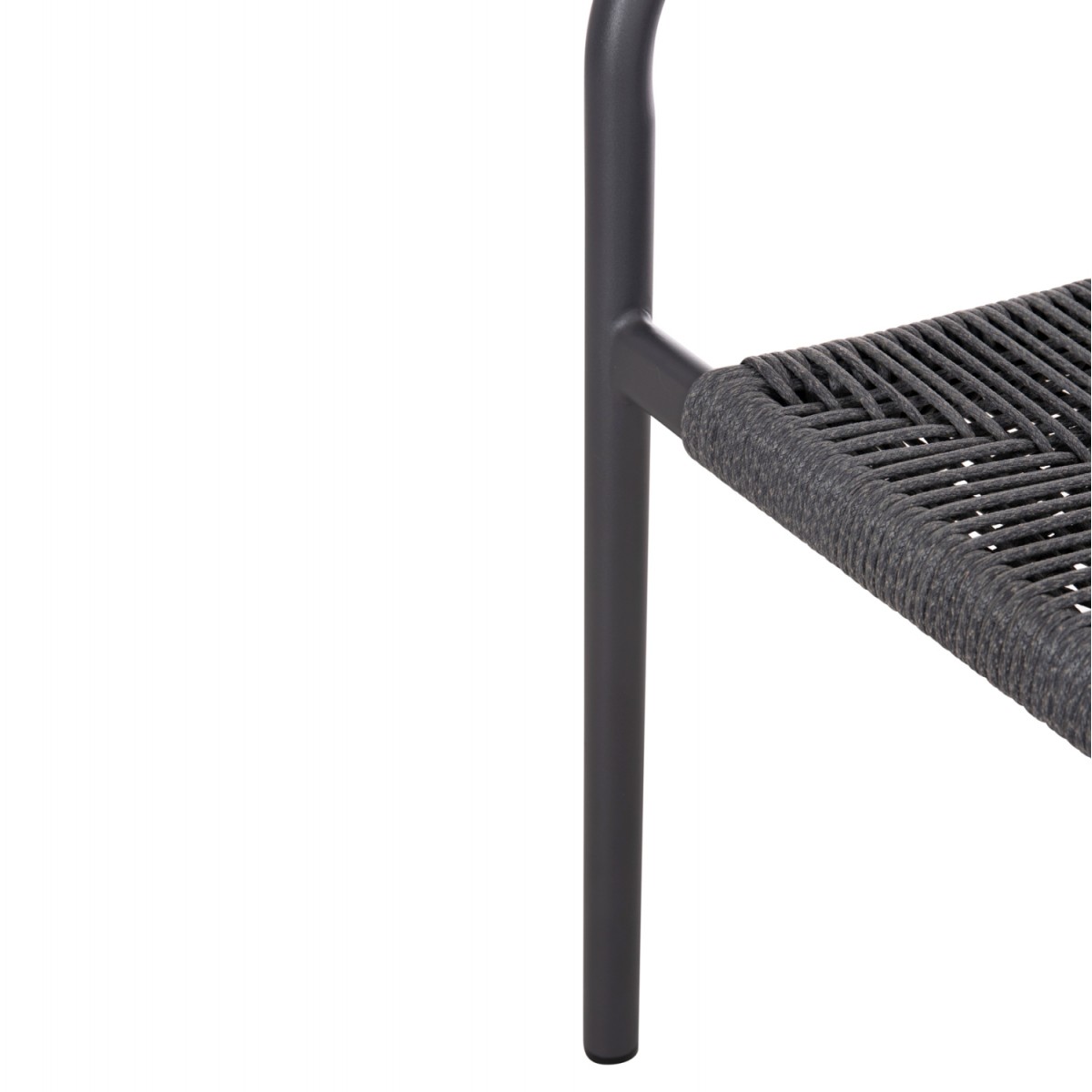 ΠΟΛΥΘΡΟΝΑ ΑΛΟΥΜΙΝΙΟΥ LUCCI HM6266.01 ΣΚΟΥΡΟ ΓΚΡΙ ΣΚΕΛΕΤΟΣ & P.E.RATTAN 58x56x79Υεκ