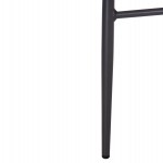 ΚΑΡΕΚΛΑ ΑΛΟΥΜΙΝΙΟΥ LYNN HM6267.01 ΑΝΘΡΑΚΙ ΣΚΕΛΕΤΟΣ-P.E.RATTAN ΦΥΣΙΚΟ 57x61x79Υεκ