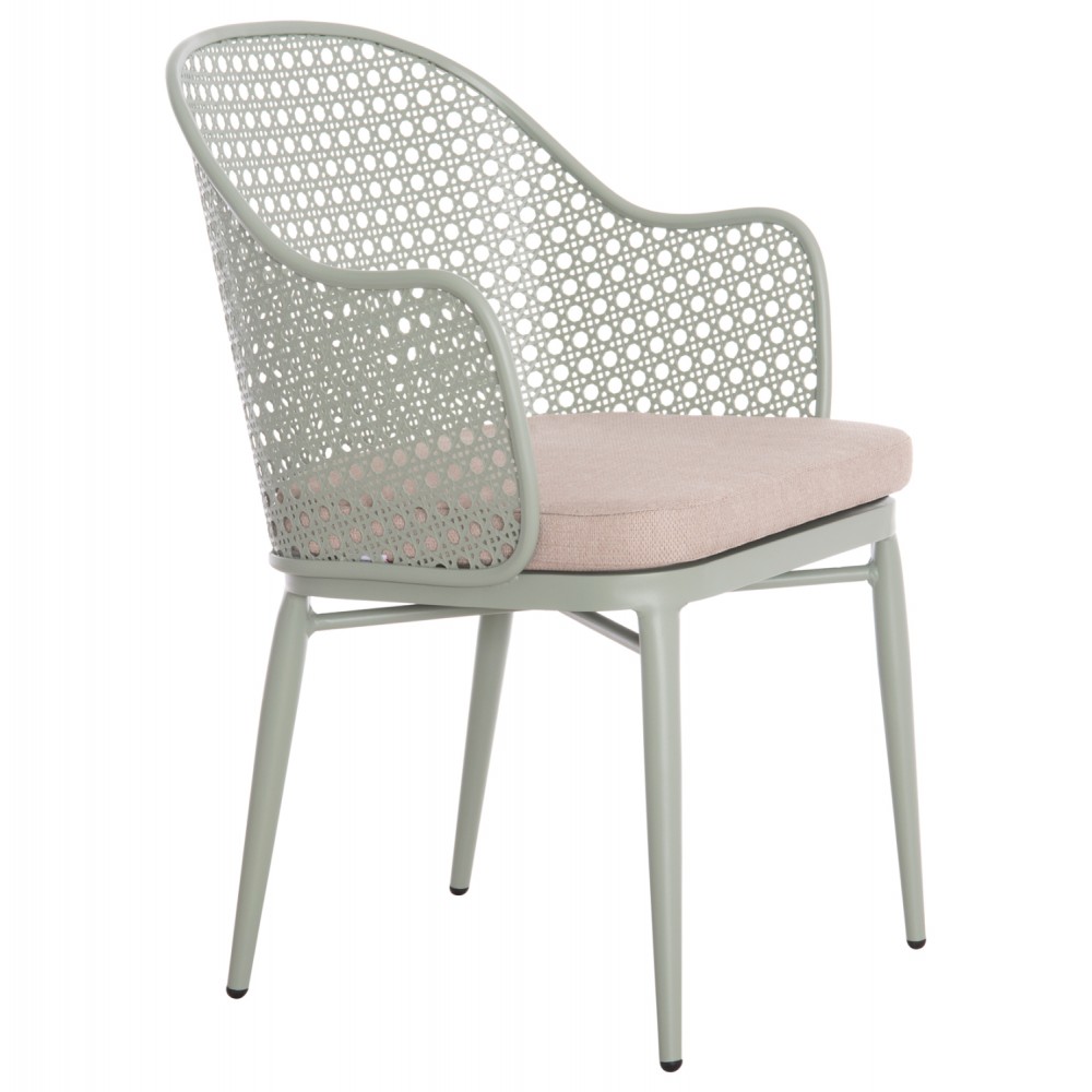 ΠΟΛΥΘΡΟΝΑ ΑΛΟΥΜΙΝΙΟΥ OREGO HM6268.06 ΦΥΣΤΙΚΙ-ΜΑΞΙΛΑΡΙ ΜΠΕΖ 56x59x81Υεκ.