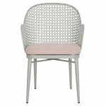 ΠΟΛΥΘΡΟΝΑ ΑΛΟΥΜΙΝΙΟΥ OREGO HM6268.06 ΦΥΣΤΙΚΙ-ΜΑΞΙΛΑΡΙ ΜΠΕΖ 56x59x81Υεκ.