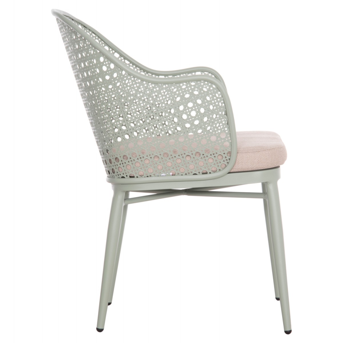 ΠΟΛΥΘΡΟΝΑ ΑΛΟΥΜΙΝΙΟΥ OREGO HM6268.06 ΦΥΣΤΙΚΙ-ΜΑΞΙΛΑΡΙ ΜΠΕΖ 56x59x81Υεκ.