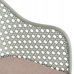 ΠΟΛΥΘΡΟΝΑ ΑΛΟΥΜΙΝΙΟΥ OREGO HM6268.06 ΦΥΣΤΙΚΙ-ΜΑΞΙΛΑΡΙ ΜΠΕΖ 56x59x81Υεκ.