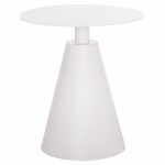 ΤΡΑΠΕΖΑΚΙ ΒΟΗΘ. ΣΤΡΟΓΓΥΛΟ ΕΞ.ΧΩΡΟΥ SERA HM6270.02 ΛΕΥΚΟ ΑΛΟΥΜΙΝΙΟ Φ50x56Υεκ.