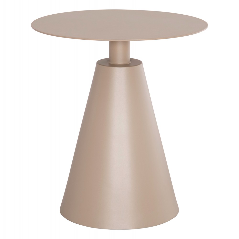 ΤΡΑΠΕΖΑΚΙ ΒΟΗΘ. ΣΤΡΟΓΓΥΛΟ ΕΞ.ΧΩΡΟΥ SERA HM6270.03 ΚΑΠΟΥΤΣΙΝΟ ΑΛΟΥΜΙΝΙΟ Φ50x56Υεκ.